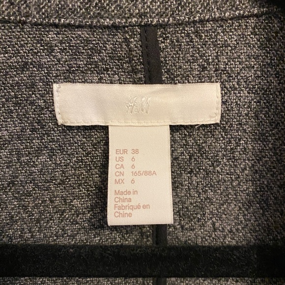 H&M Grey Coat - Picture 2 of 3